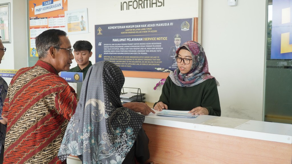 Kantor Imigrasi Kelas II Non TPI Kediri Buka Pengurusan Paspor di Hari&nbsp;Libur