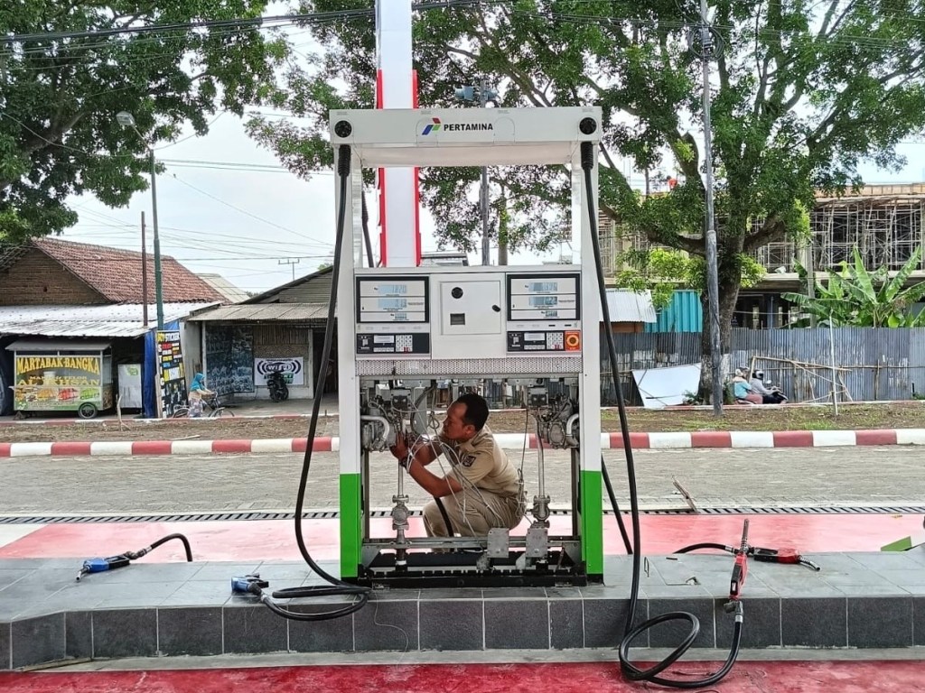 Disperdagin Lakukan Tera Ulang SPBU di Kota&nbsp;Kediri