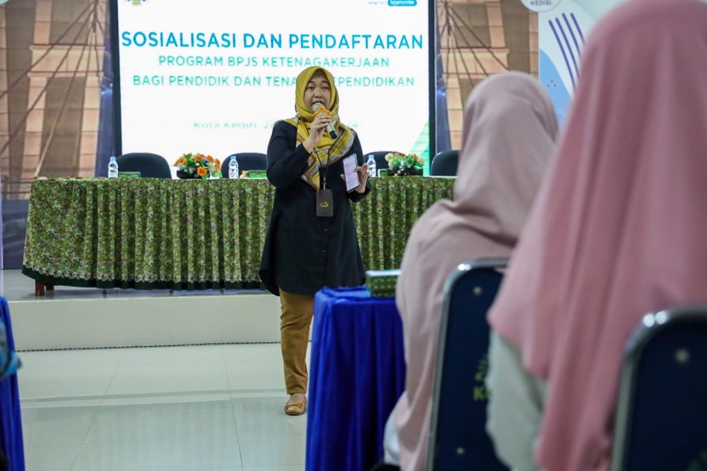 Dinas Pendidikan Kota Kediri Sosialisasikan Program Jaminan Sosial Bagi Pendidik dan Tenaga&nbsp;Kependidikan