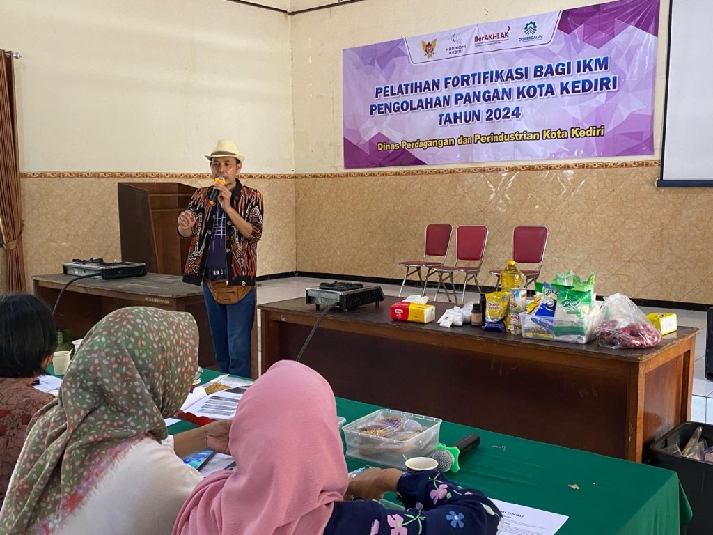 Turunkan Stunting, Pemkot Kediri Gelar Pelatihan Fortifikasi Bagi&nbsp;IKM