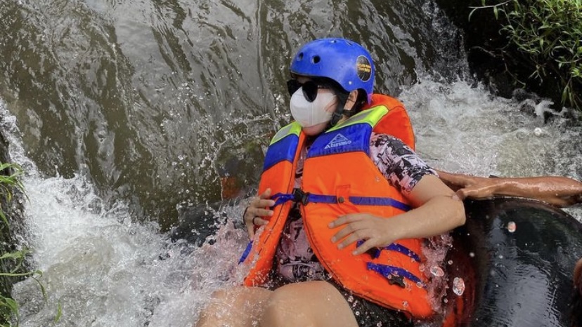 Libur Panjang di Kediri, Cobain Serunya Main River Tubing di Tirto Tani&nbsp;Djojo