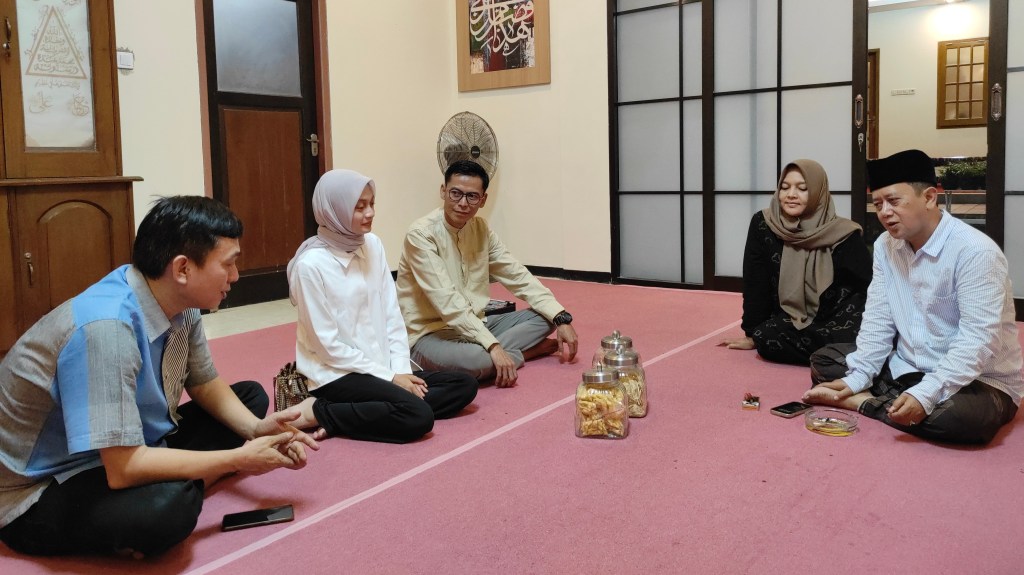 Sowan Ketua PCNU, Vinanda Prameswati Minta Restu Maju Pilwali Kediri&nbsp;2024