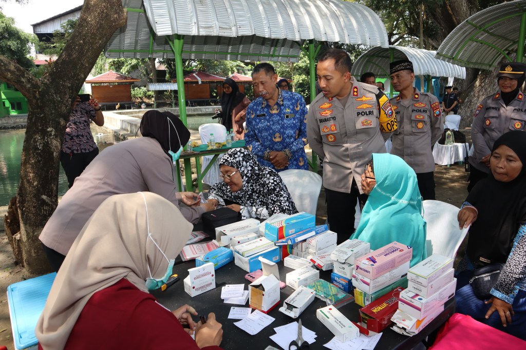 Lewat Jumat Curhat, Kapolres Kediri Kota Sampaikan Pesan&nbsp;Kamtibmas