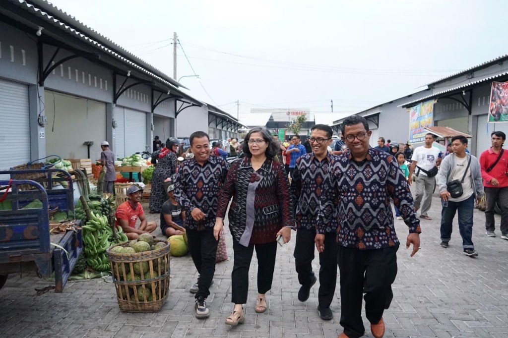 Pembangunan Pengembangan Pasar Grosir Ngronggo&nbsp;Diresmikan