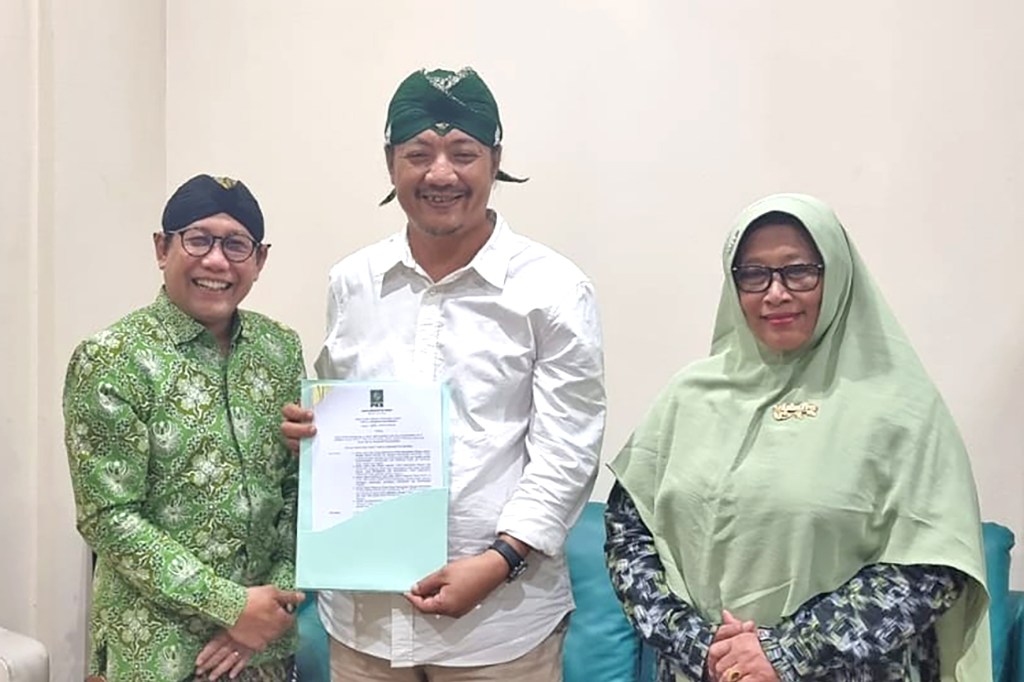 PKB Beri Rekom Deny Widyanarko di Pilbup Kediri&nbsp;2024