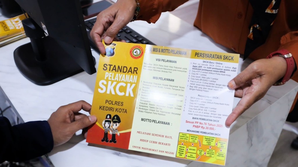 Urus SKCK di Kediri Kini Tak Harus ke Kantor Polisi, Simak&nbsp;Caranya