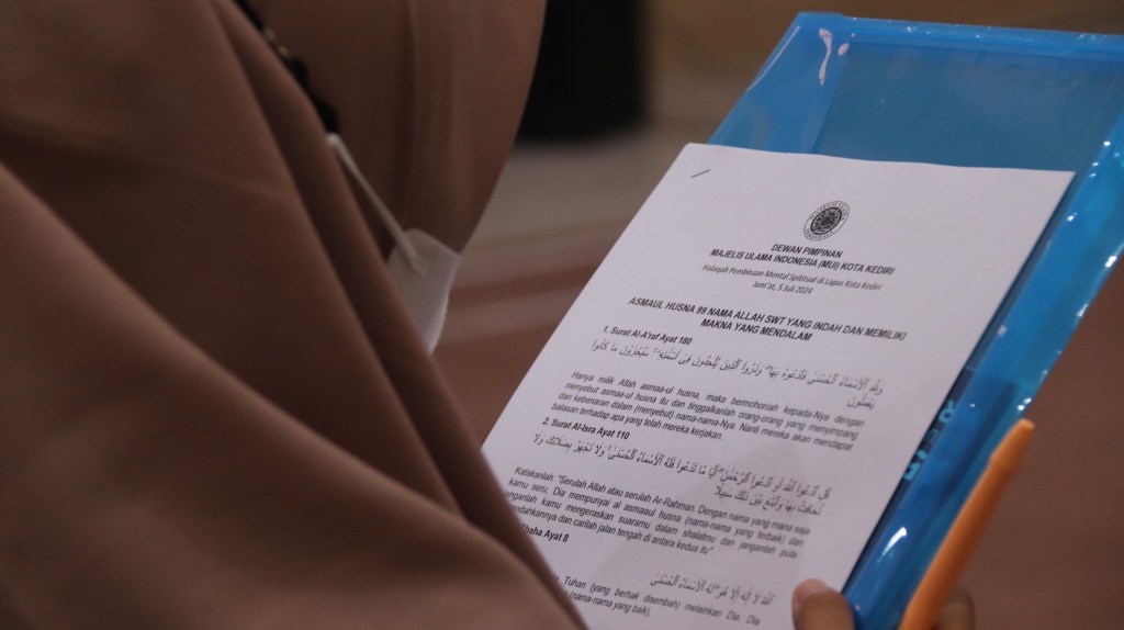 Lapas Kediri Gandeng MUI, Tingkatkan Mental Spiritual Warga&nbsp;Binaan