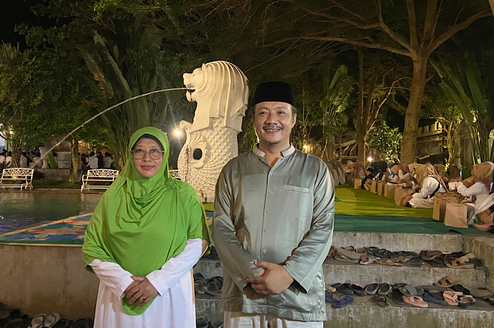 Ratusan Warga Nahdliyin Kediri Gelar Doa Bersama Dukung Deny-Mudawamah 