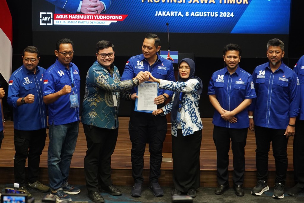 Duet Mas Dhito-Mbak Dewi Resmi Lanjut di Pilbup Kediri&nbsp;2024