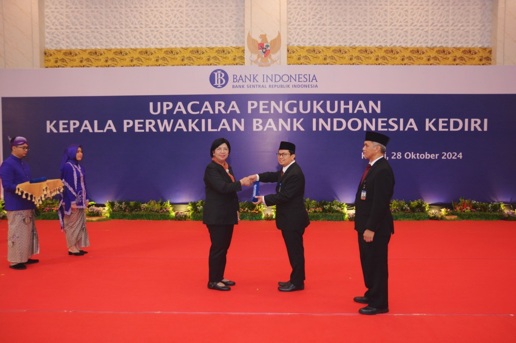 Bank Indonesia Kediri Kukuhkan Nahkoda&nbsp;Baru