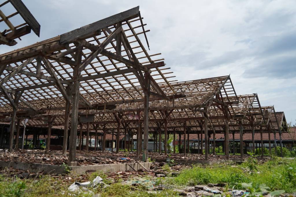 Bangunan Dibongkar, 2025 Revitalisasi Pasar Ngadiluwih&nbsp;Dimulai