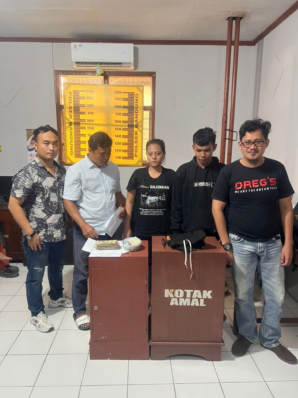 Pasutri asal Kediri Curi Kotak Amal di Masjid&nbsp;Tulungagung