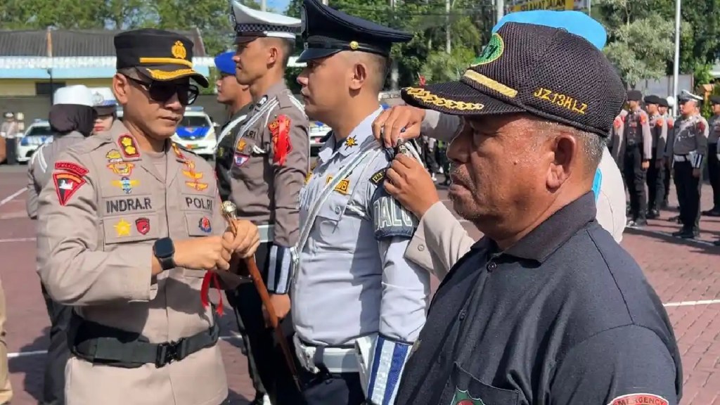 Polres Trenggalek kerahkan personil untuk mengamankan arus mudik lebaran&nbsp;2025