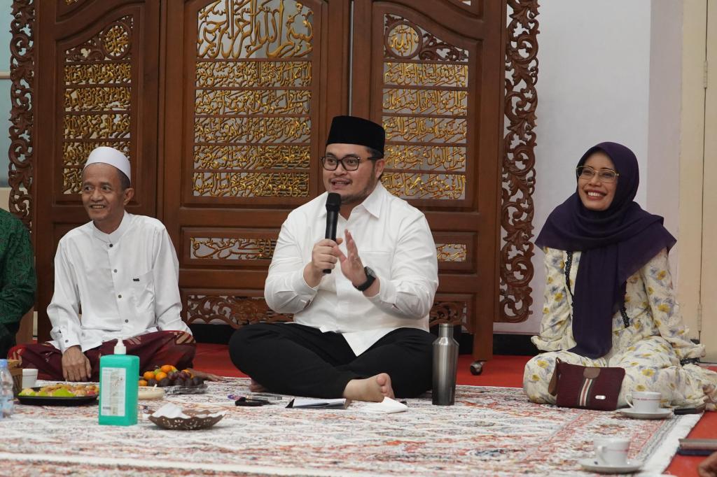 Silaturahmi Bareng Masyaikh dan Gawagis, Mas Dhito Tegaskan Program Keagamaan Tak Berdampak&nbsp;Efisiensi
