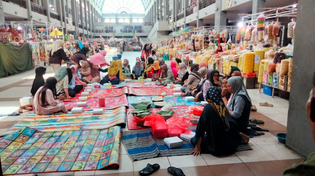 Paguyuban Pedagang Pasar Pon Trenggalek Gelar Genduri dan Halal Bihalal di Aula&nbsp;Pasar