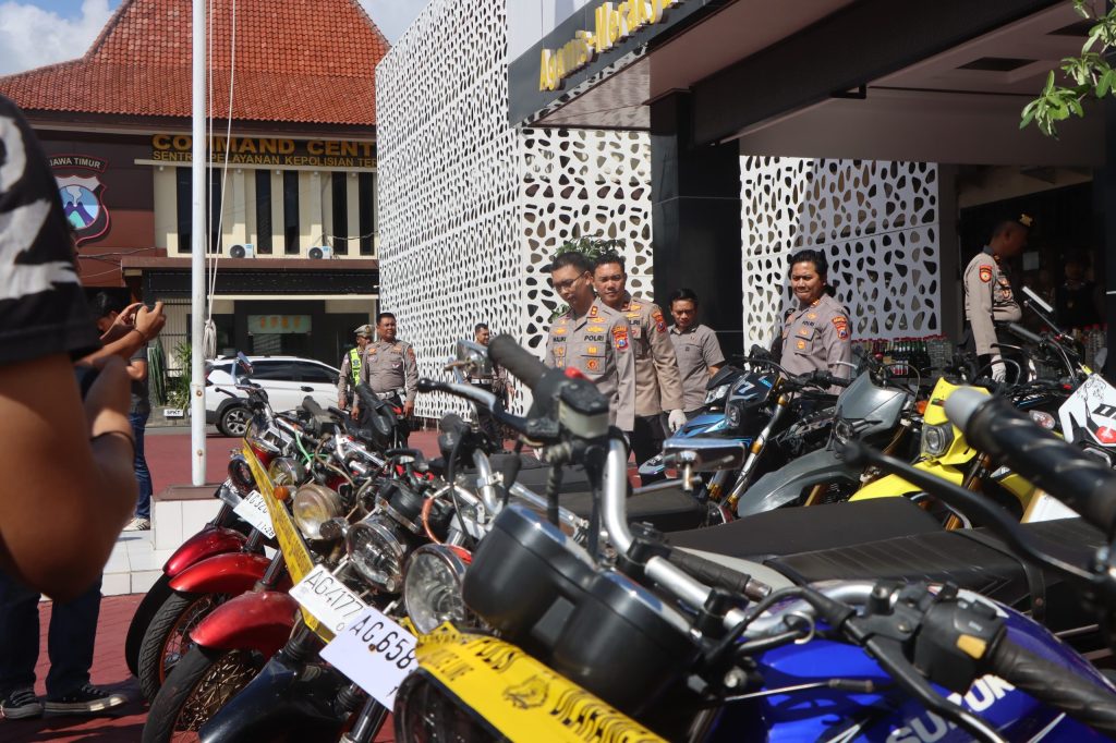 Jelang Suro, Polres Trenggalek Gencarkan KRYD, Amankan Narkoba hingga Knalpot&nbsp;Brong