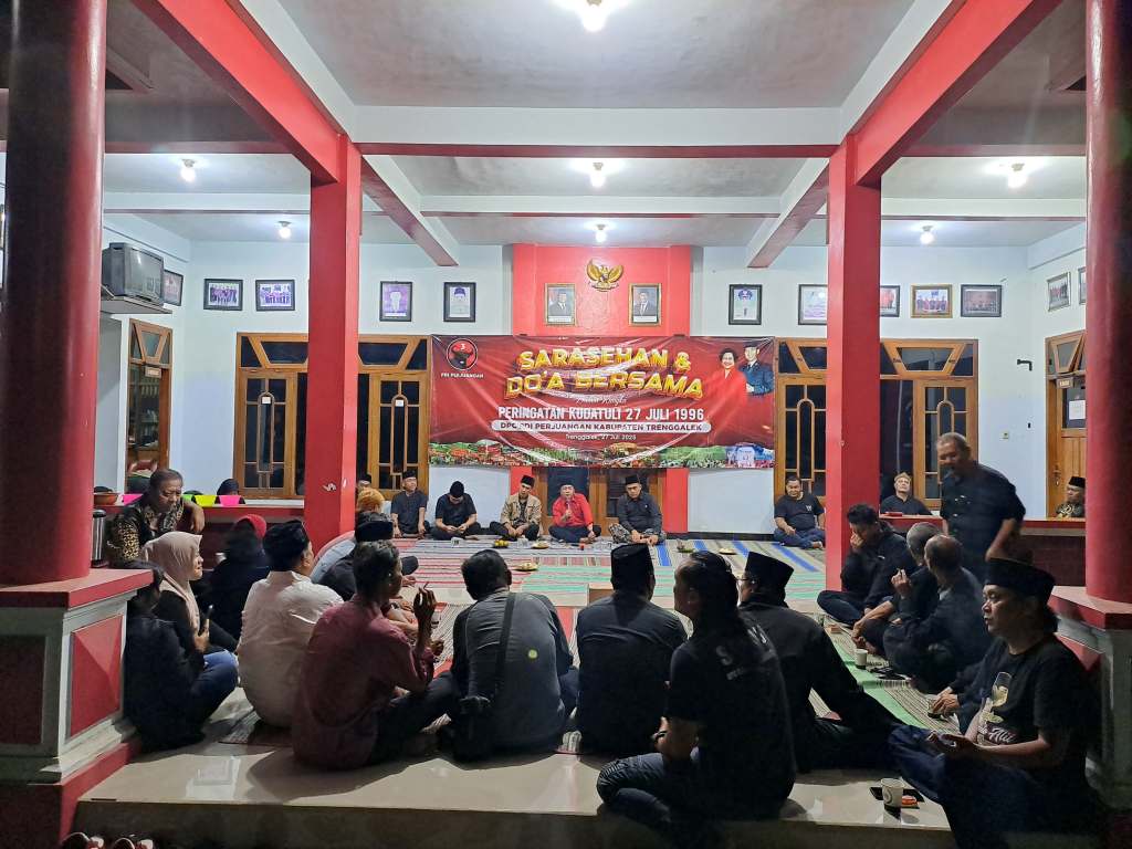 Peringatan Kudatuli 1996, DPC PDIP Trenggalek Gelar Sarasehan, Soroti Tonggak&nbsp;Demokrasi