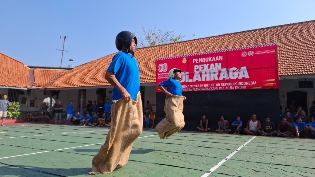 Serunya Lomba Agustusan di Lapas&nbsp;Kediri