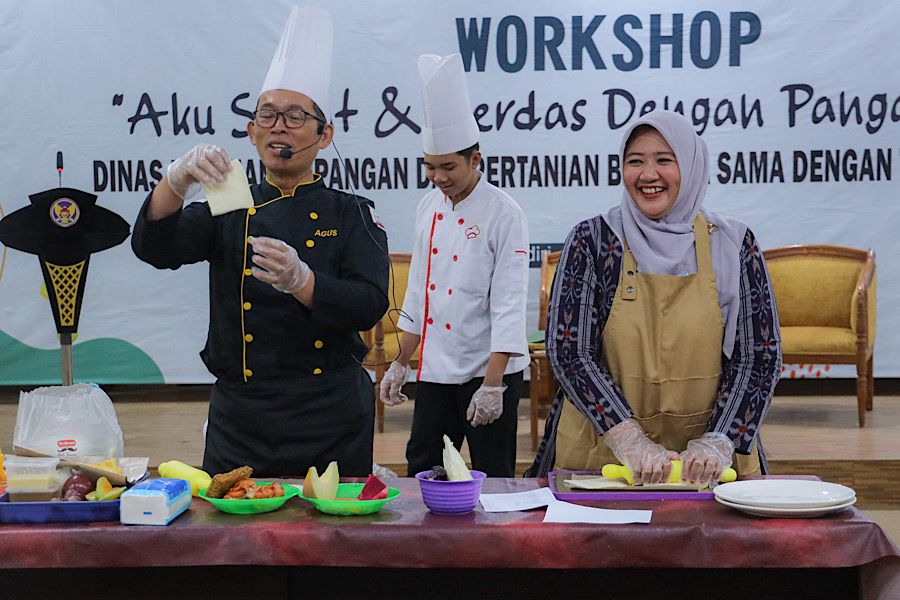 Bunda Faiqoh Ajak Ibu-Ibu Sajikan Menu Beragam untuk Bekal&nbsp;Anak