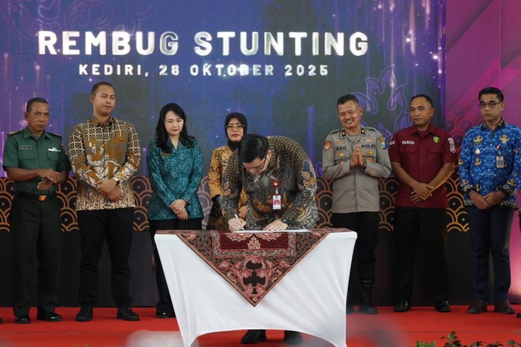 Penurunan Belum Signifikan, Mas Dhito Ajak Instansi Vertikal Bersama Intervensi Perihal&nbsp;Stunting