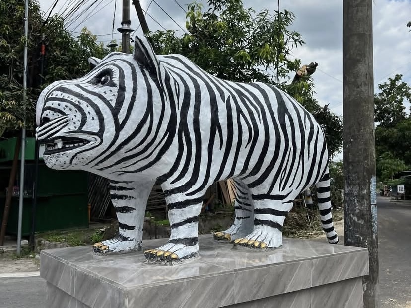 Patung Macan Putih Viral di Kediri Ditawar Ratusan Juta, dari Jogja hingga&nbsp;Bali