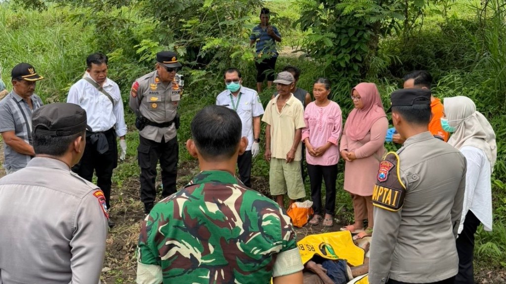 Seorang Pria Ditemukan Tewas di Sungai Irigasi Persawahan&nbsp;Kediri