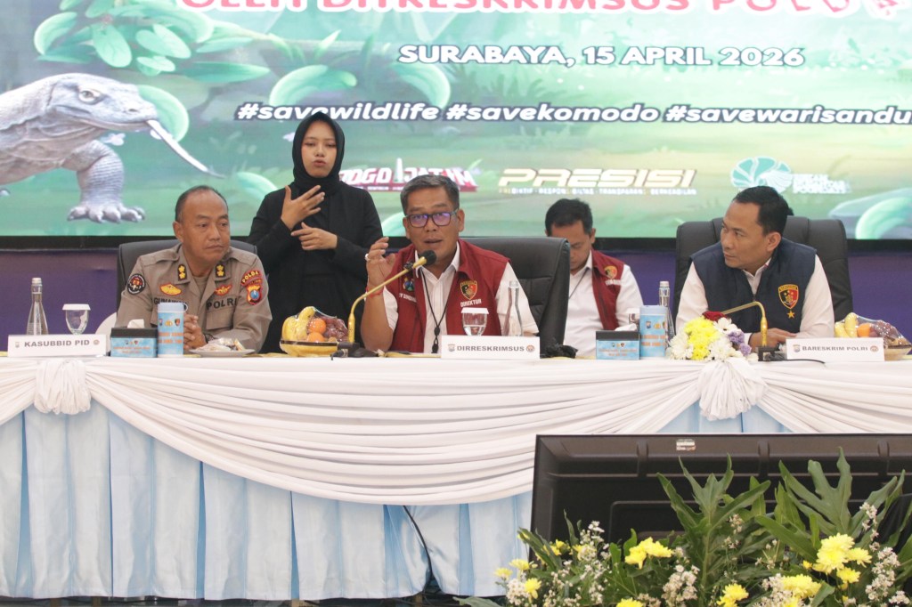 Polda Jatim Ungkap Jaringan Perdagangan Satwa&nbsp;Dilindungi