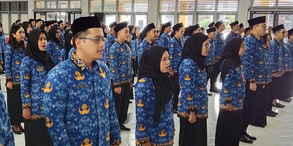 Hari Ini ASN Kabupaten Kediri Mulai WFH dengan Sistem Pengawasan Super&nbsp;Ketat