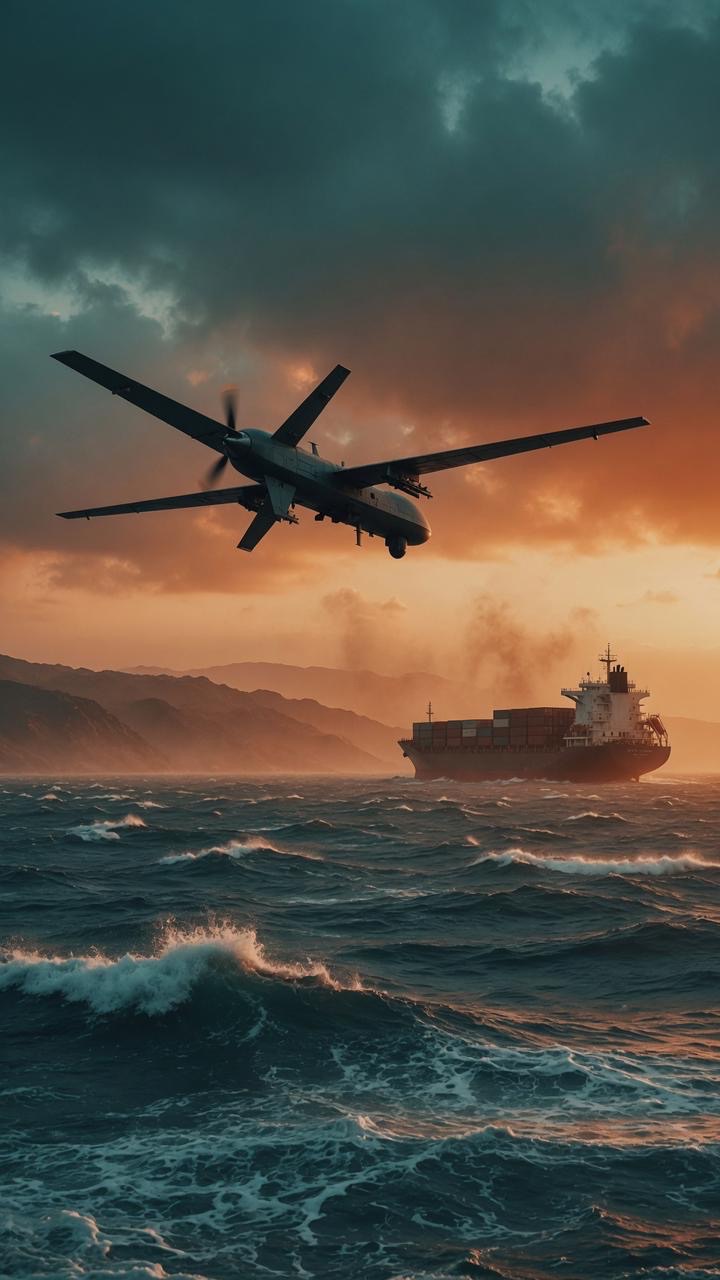 ALERT! Iran Ngamuk Lagi — Drone Nyasar ke Kapal Singapura di Selat&nbsp;Hormuz