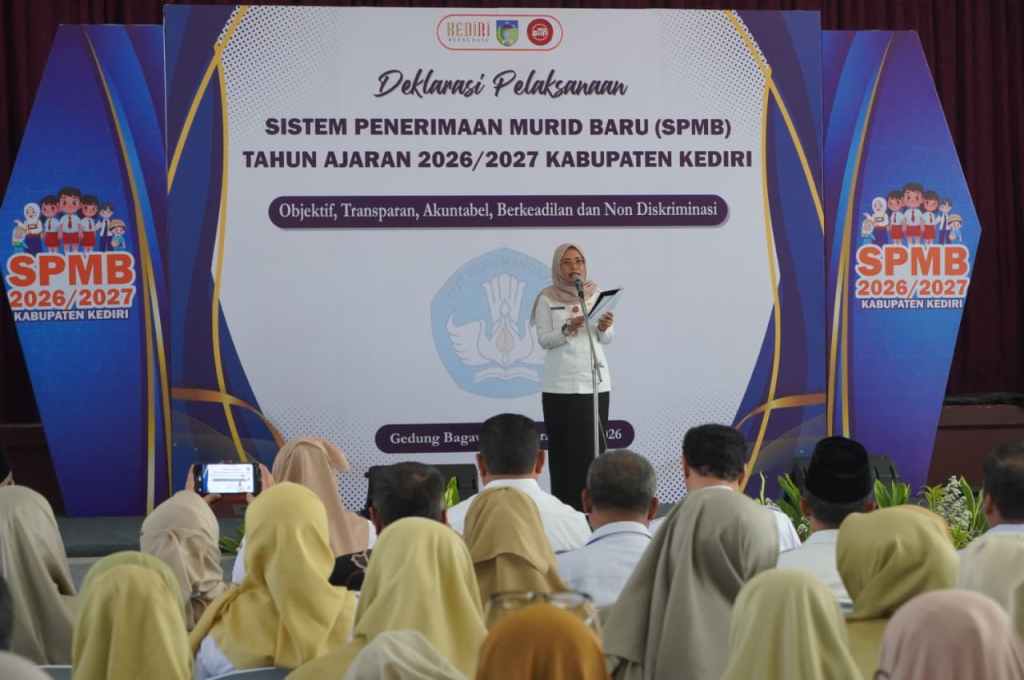 Bupati Kediri Minta SPMB Tanpa Kecurangan, Tidak Ada Titipan dan Manipulasi&nbsp;Data