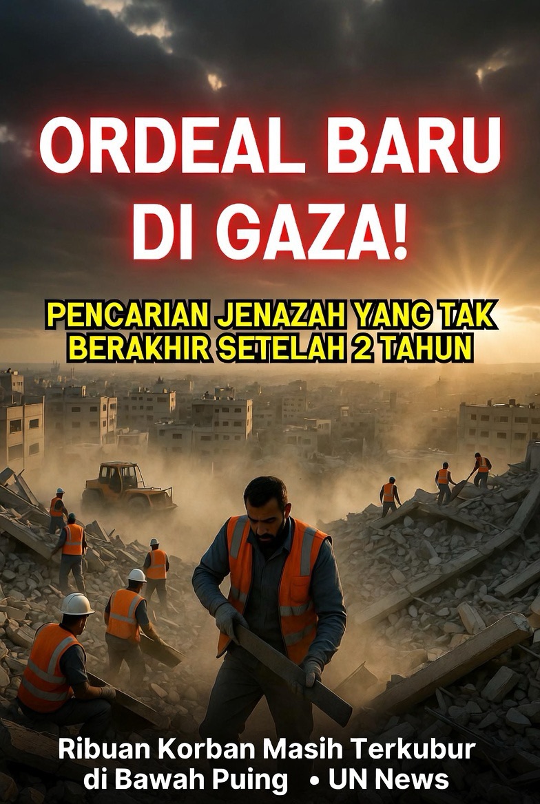 Pencarian Tanpa Henti: Kisah Pilu dan Luka yang Terbuka Lagi di Balik Reruntuhan&nbsp;Gaza