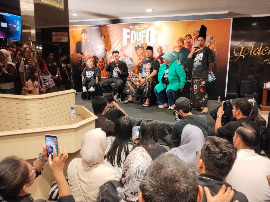 Serunya Nobar Film Foufo di Kediri, Penonton Malah Dibikin Nangis Sama&nbsp;Ceritanya