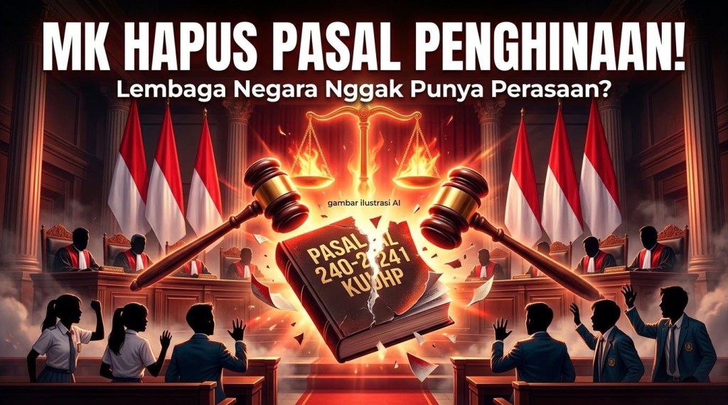 MK HAPUS PASAL PENGHINAAN PEMERINTAH! Kritik Warga Jadi Lebih&nbsp;Bebas?