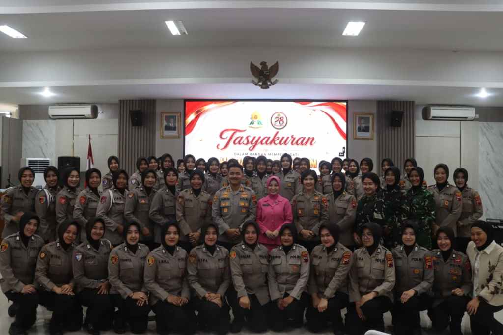 HUT Polwan, Kapolres Demak Tekankan Profesionalisme dan Empati